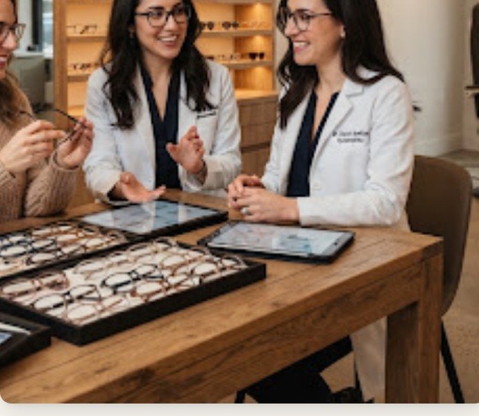 Optical consultation at EyeStyle